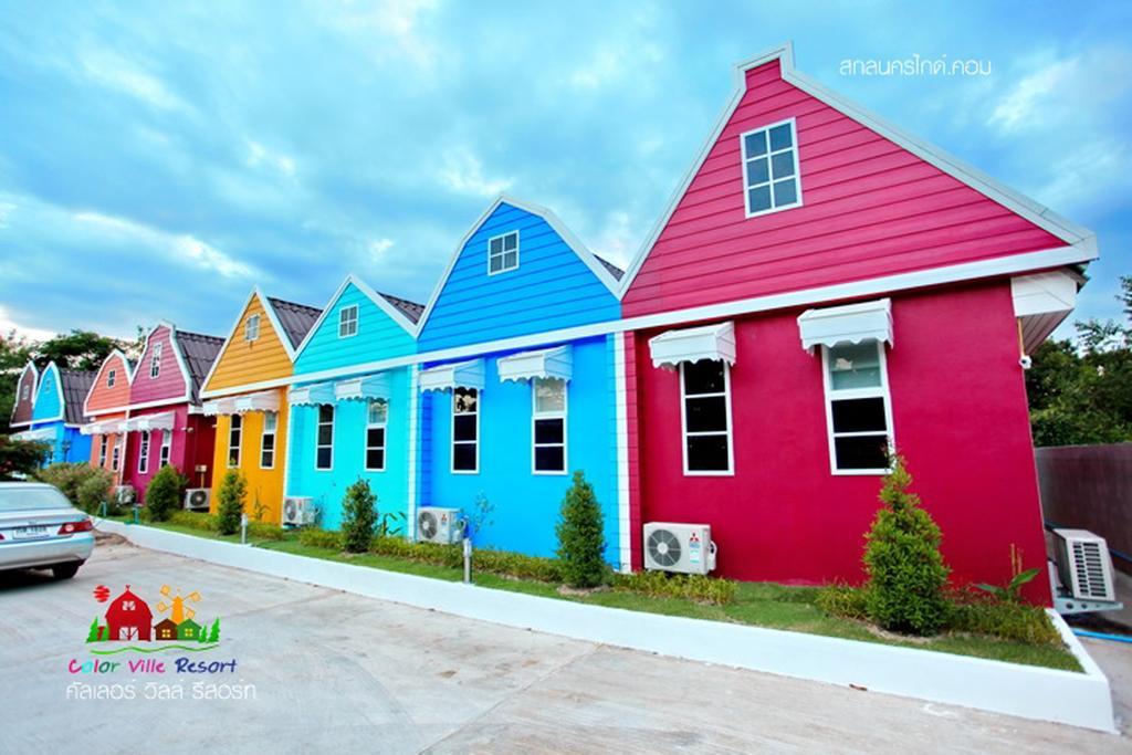 Color Ville Hotel Sha Certified Sakon Nakhon Zewnętrze zdjęcie