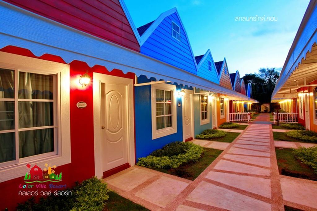 Color Ville Hotel Sha Certified Sakon Nakhon Zewnętrze zdjęcie